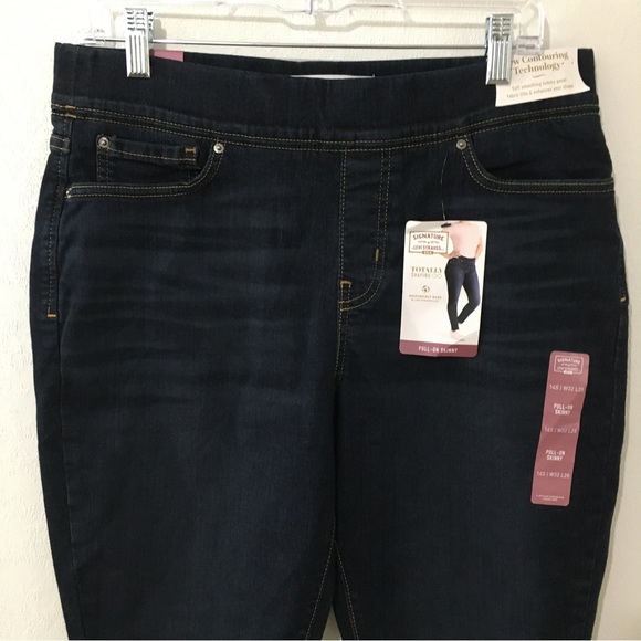 NWT Levi’s Signature Pull on Skinny Jeans. Size 14S. - Picture 5 of 8